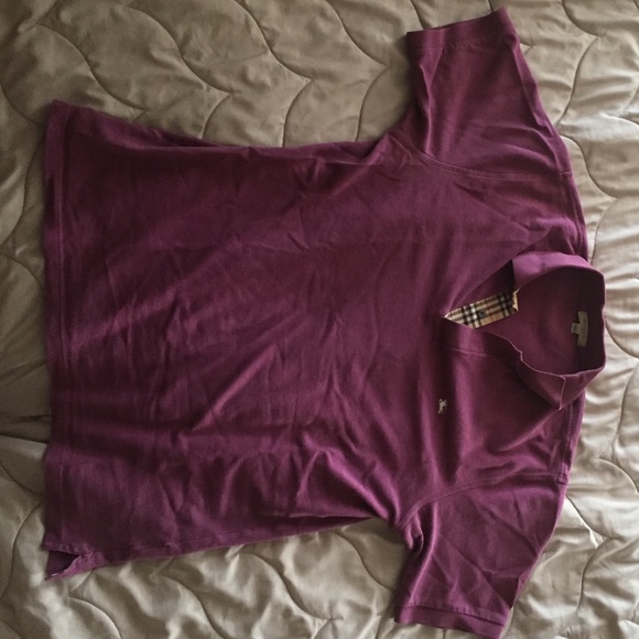 Men's Burberry used polo. Size small