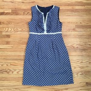 NINE WEST polkadot dress