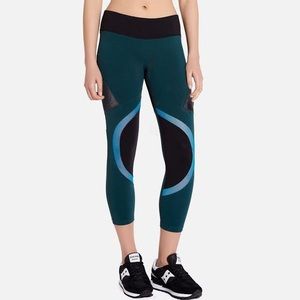 🆕 Splits 59 Black Neon Division Workout Capri NWT
