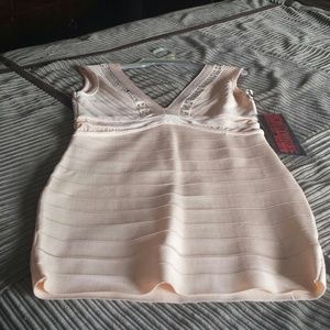 Pink Couture Mini Dress