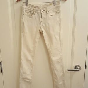 J Blank Off White Skinny Jeans