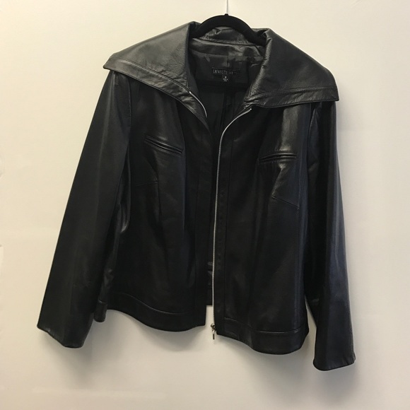 Lafayette 148 New York Leather Jacket
