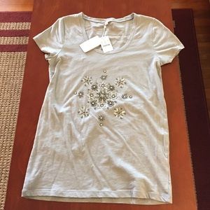 Beaded Snowflake Shirt