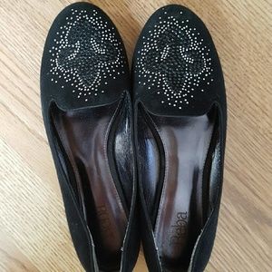 Suede Fleur dis lis flats