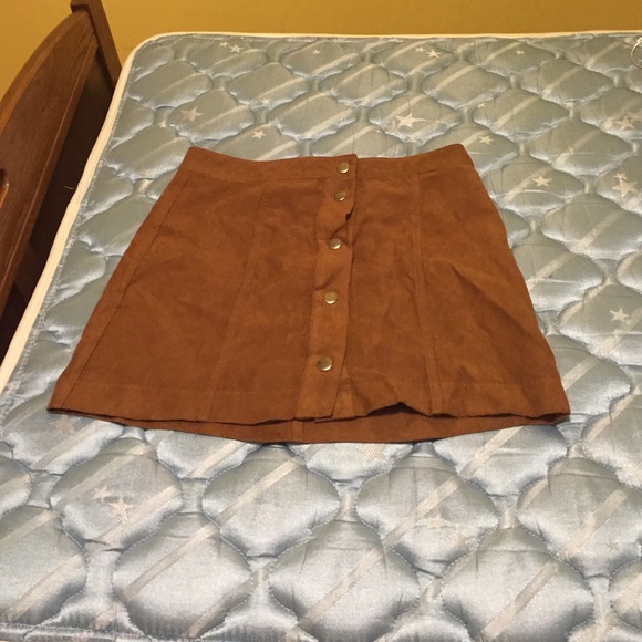 Gently worn brown mini