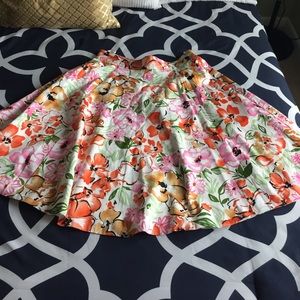 Floral Flare Skirt