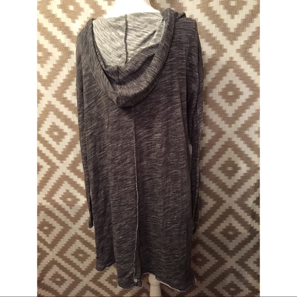 Free People Gray In A Hurry Hoodie! - Picture 5 of 7
