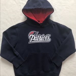 Boys New England patriots sweatshirt