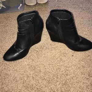 Forever 21 Wedge Ankle Bootie