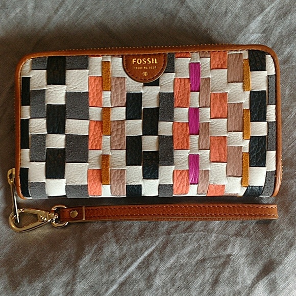 Fossil leather wallet