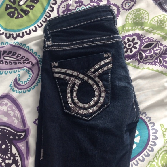 Big Star Dark Wash Skinny Jeans