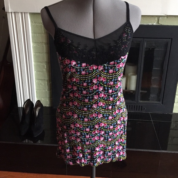 Free people lace and floral dress