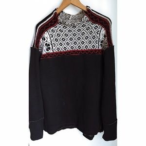 NWOT Pattern Turtleneck Sweater