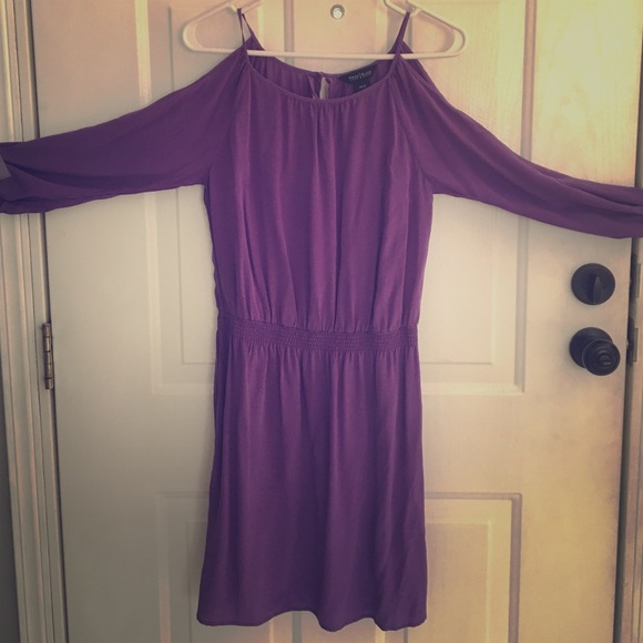 Purple White House Black Market dress