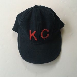 Baldwin KC Navy Blue and Red Hat Size 7 3/8