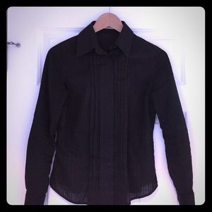 Gorgeous RED Valentino black button up shirt