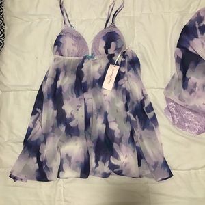 Línea Donatella baby doll chemise