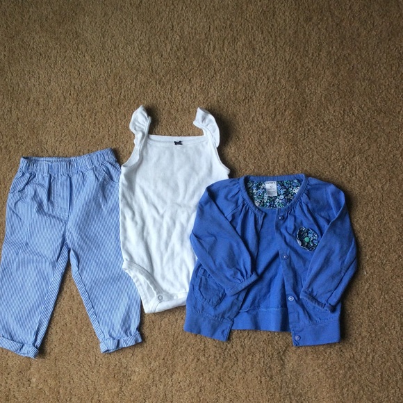 Carter's Cardigan Set