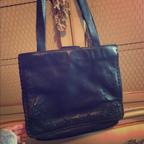 Fossil leather purse