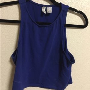 Royal Blue Crop Top from H& M
