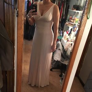 J. Crew 100% silk pink maxi dress 👗 spring clean