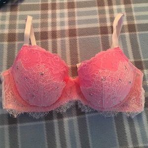 Pink Victorias Secret Bra