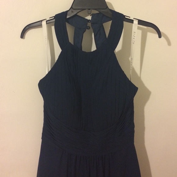 Azazie floor length Bridesmaid Dress.