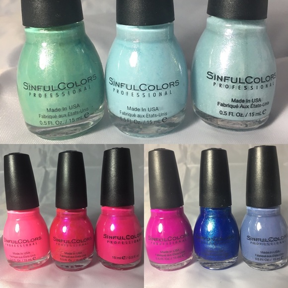 9 Sinful Nail Polishes