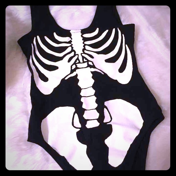 NEW! SKELETON BODYSUIT