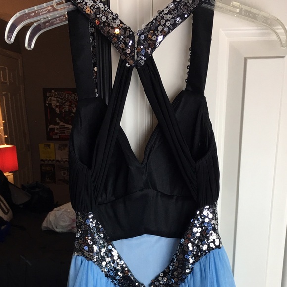 Light Blue Semi Formal Dress - Picture 2 of 3