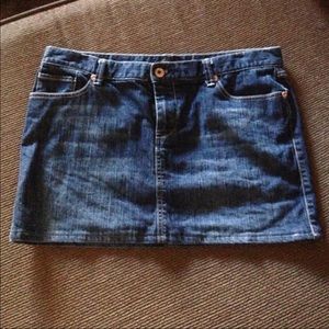 New York & Co jean skirt