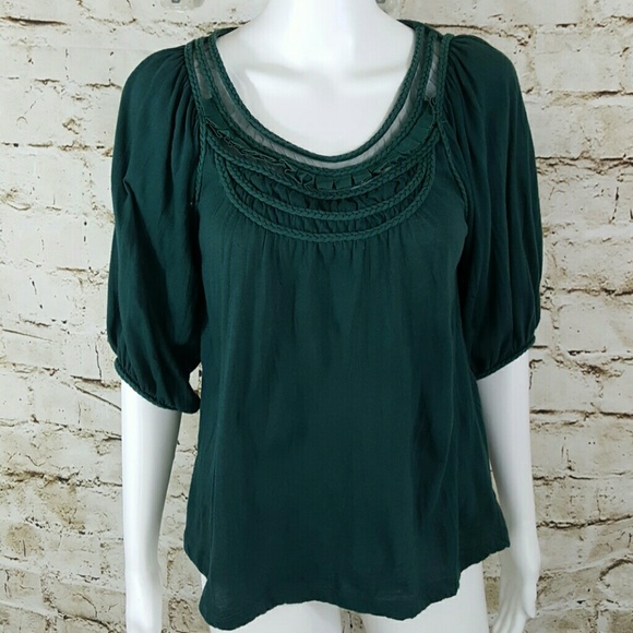 anthropologie  Tops - Anthropologie Deletta blouse
