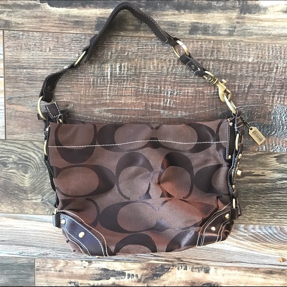 Coach brown handbag