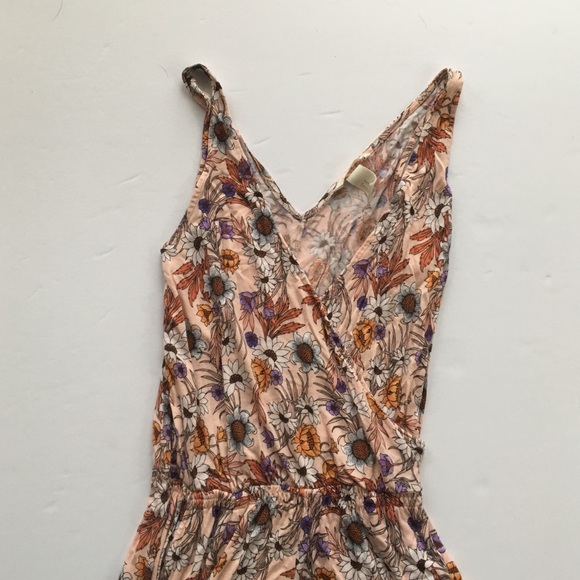 Wrap front H&M floral jumper size XS
