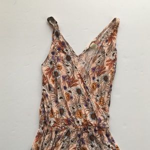 Wrap front H&M floral jumper size XS