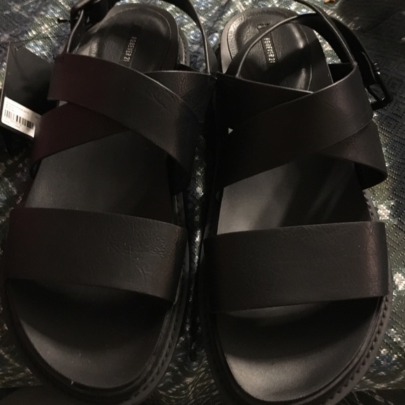 Forever 21 Black sandals
