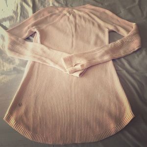EUC Lululemon Pale Pink Sweater
