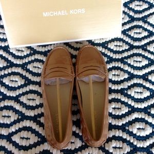 Michael Kors patent leather loafers