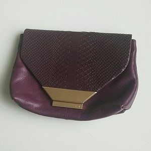 NWT Foley & Corinna Purple Clutch