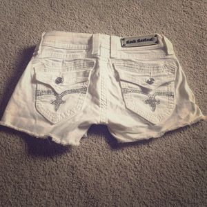 Rock Revival white shorts size 26
