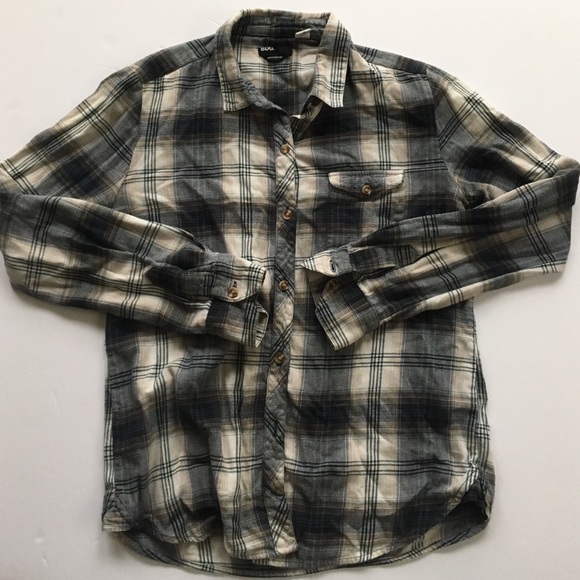 BDG size S blue flannel gently worn