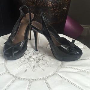 ***closet clearance*** Aldo sling back black pumps