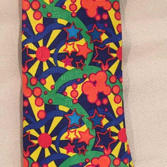 Ralph Marlin Austin Powers Psycedelic Tie - Picture 3 of 3