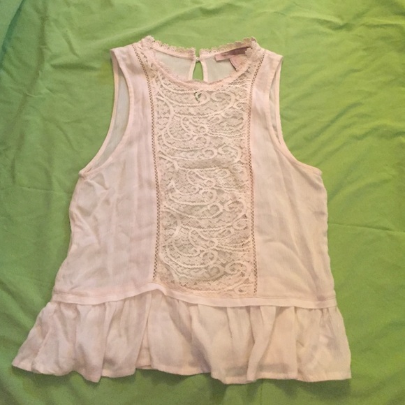 cream tank