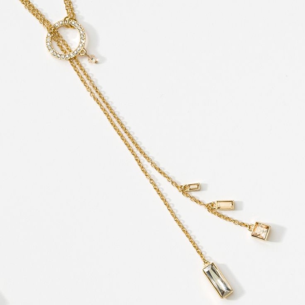 Touchstone crystal necklace