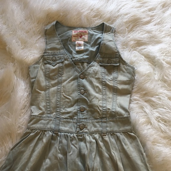 True Religion Roxanne denim dress size s small