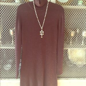 Very In Vogue. So Warm!Chestnut Sweater Dress!!