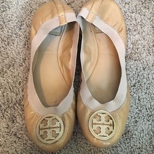 Tory Burch Caroline Nude Flats