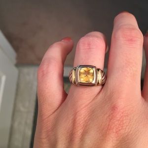 David Yurman Citrine ring
