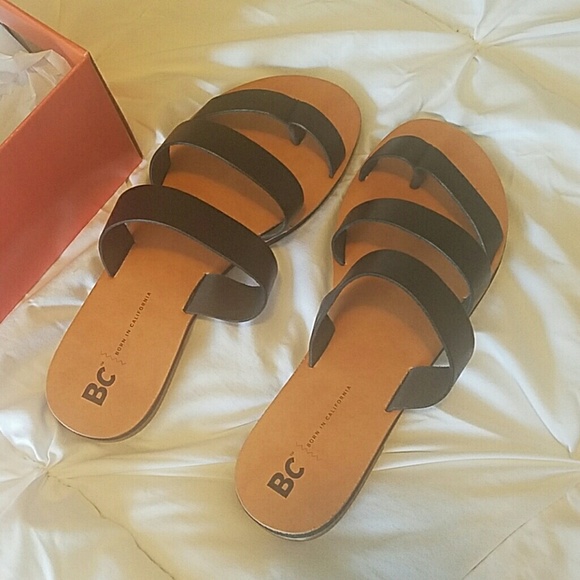 BC leather sandals
